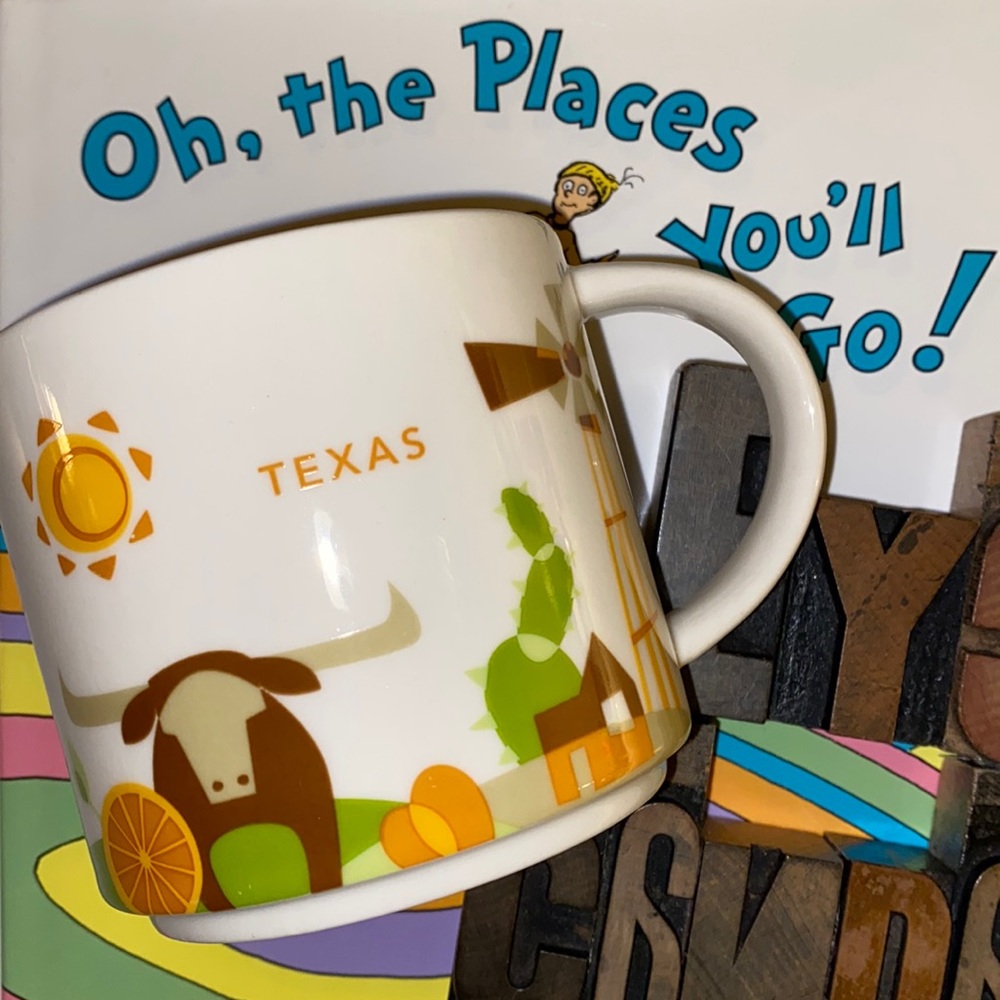 🆕☕️🧜‍♀️STARBUCKS ‘YOU ARE HERE’ Coffee Mug - TEXAS